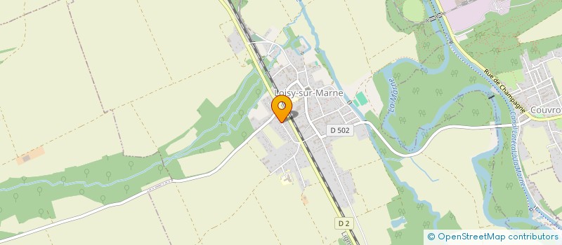 localisation de l'entreprise RM IMMOBILIER  LOISY-SUR-MARNE