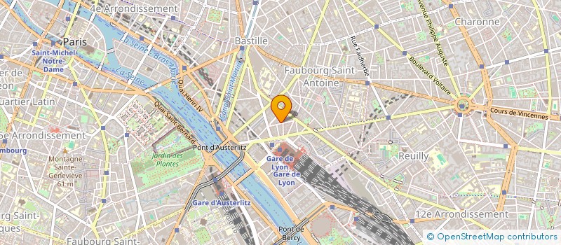 localisation de l'entreprise RM INDUSTRY  PARIS