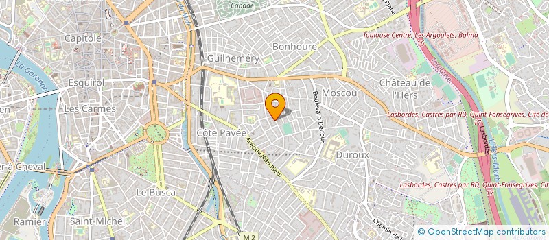 localisation de l'entreprise RM LOCATION à TOULOUSE