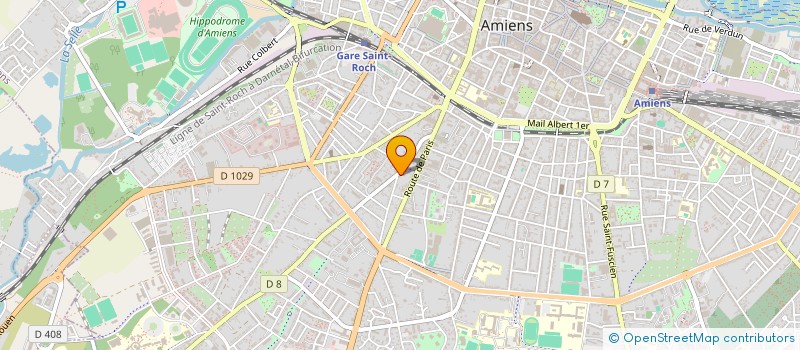 localisation de l'entreprise RM LOUIS BLANC à AMIENS