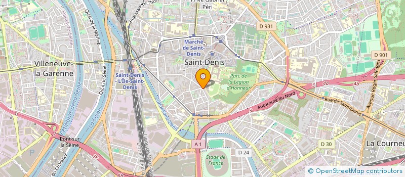localisation de l'entreprise RM LUXE SHOP à SAINT-DENIS