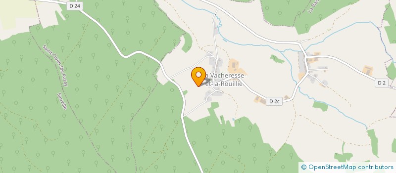 localisation de l'entreprise RM MECA à LA VACHERESSE-ET-LA-ROUILLIE