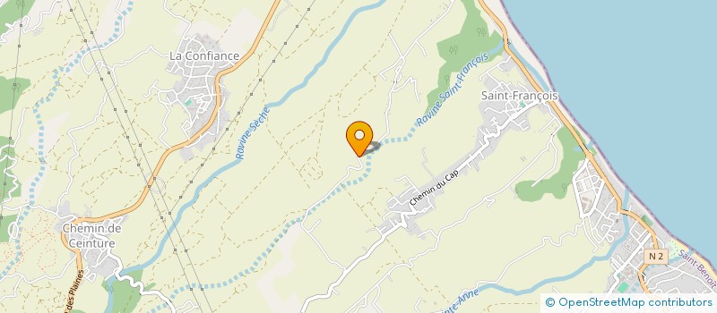 localisation de l'entreprise RM MECA à SAINT-BENOIT