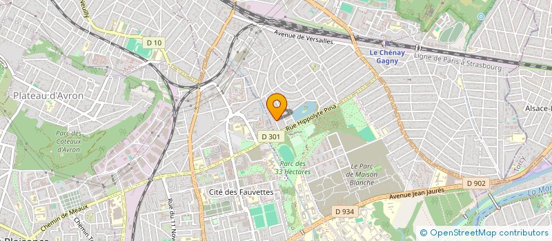 localisation de l'entreprise RM MENUISERIE  GAGNY