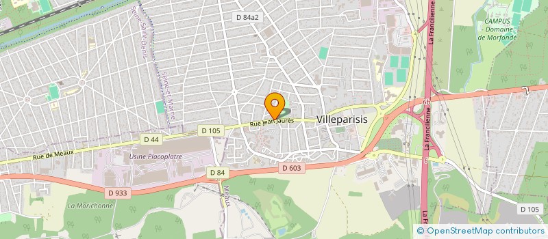 localisation de l'entreprise RM MOTOS à VILLEPARISIS