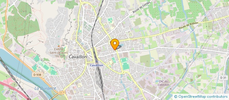 localisation de l'entreprise RM NEGOCE  CAVAILLON