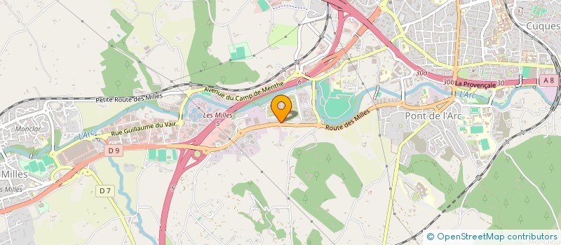 localisation de l'entreprise RM NETWORK à MONTPELLIER