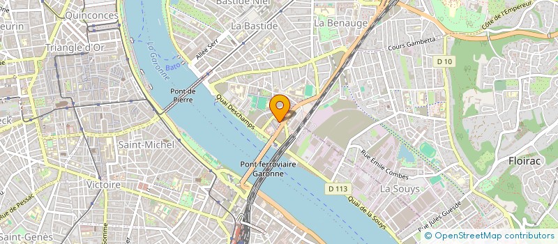 localisation de l'entreprise RM PARQUET NETTOYAGE & PONCAGE à BORDEAUX