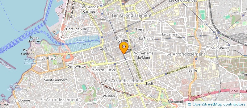 localisation de l'entreprise RM PARTICIPATIONS à MARSEILLE
