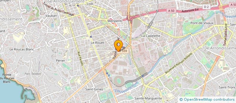 localisation de l'entreprise RM PARTICPATIONS à MARSEILLE