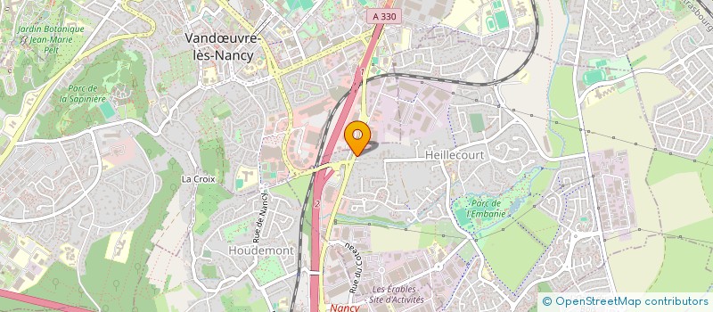 localisation de l'entreprise RM PATRIMOINE  HEILLECOURT