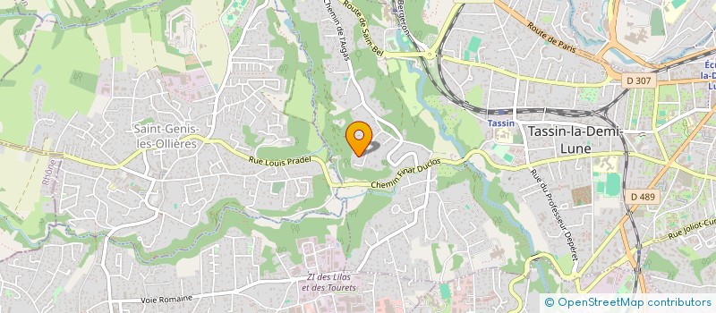 localisation de l'entreprise RM PHARMA CONSULTING à TASSIN-LA-DEMI-LUNE