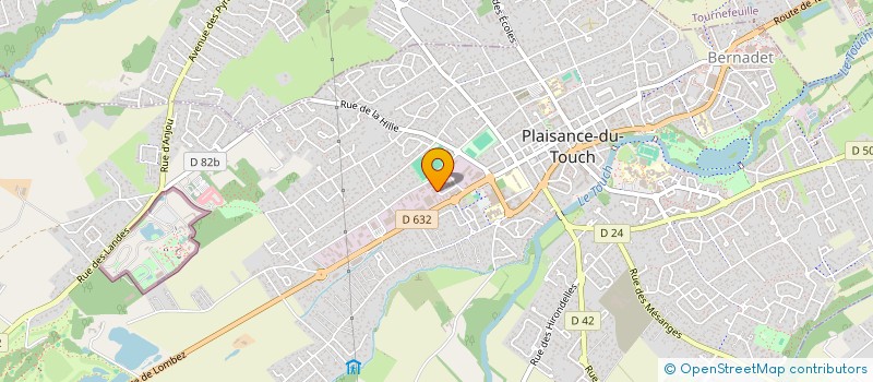 localisation de l'entreprise RM PL 2  PLAISANCE-DU-TOUCH