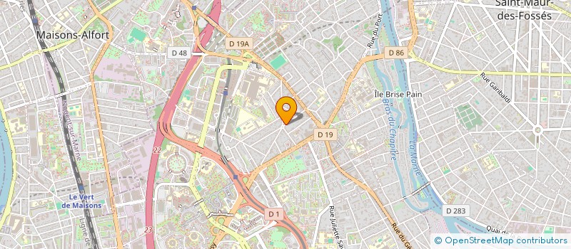 localisation de l'entreprise RM PRODUCTION à CRETEIL