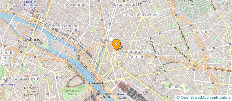 localisation de l'entreprise RM PRODUCTIONS  PARIS