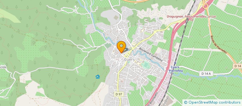 localisation de l'entreprise RM PROFIBRE à SIX-FOURS-LES-PLAGES