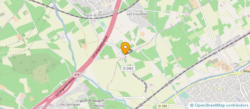 localisation de l'entreprise RM PROMOTION à SAINT-AUNES