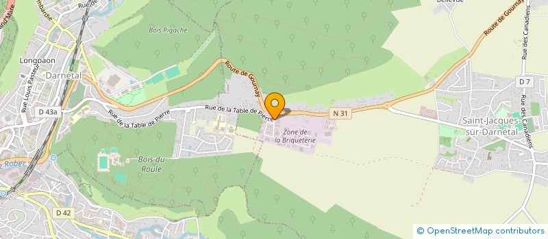 localisation de l'entreprise RM PROPRETE  SAINT-JACQUES-SUR-DARNETAL