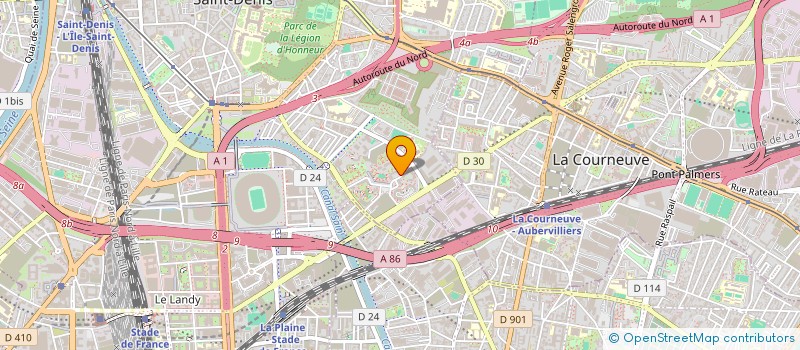 localisation de l'entreprise RM RENOV'EXPRESS à SAINT-DENIS