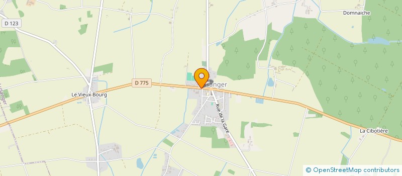 localisation de l'entreprise RM RENOVATION  LUSANGER