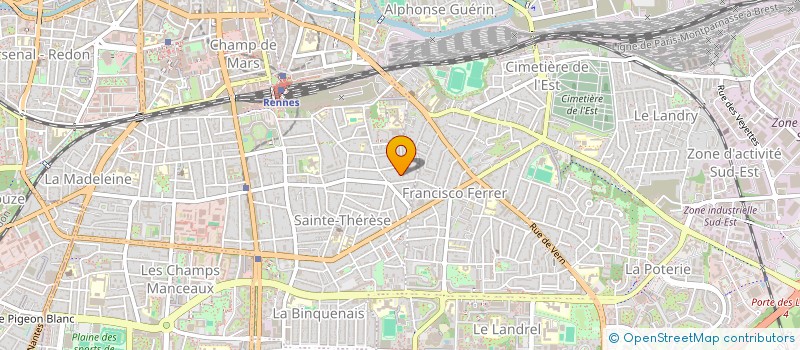 localisation de l'entreprise RM ROUX EXPERTISES  RENNES