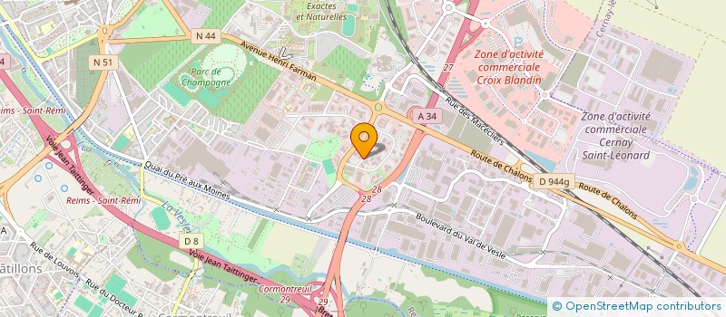 localisation de l'entreprise RM'S IMMO  BAZOCHES-ET-SAINT-THIBAUT