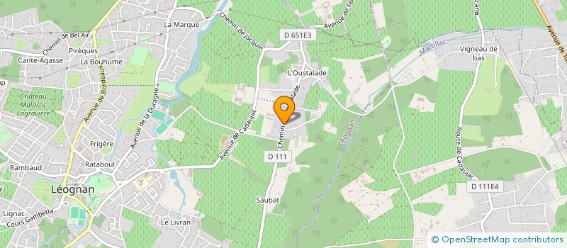 localisation de l'entreprise RM.SAWAYA  LEOGNAN