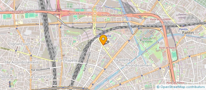 localisation de l'entreprise RM SERVICES  PARIS