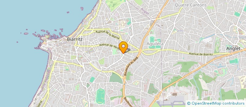 localisation de l'entreprise RM SERVICES ENTREPRISES  BIARRITZ