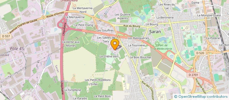 localisation de l'entreprise RM SERVICES PLUS à SARAN