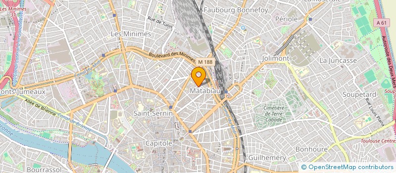 localisation de l'entreprise RM SHINE à TOULOUSE