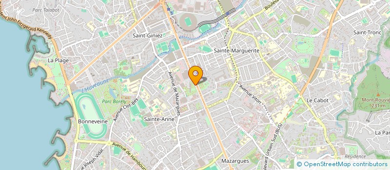 localisation de l'entreprise RM STUDIO à MARSEILLE