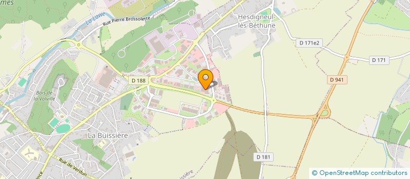 localisation de l'entreprise RM TOM à BRUAY-LA-BUISSIERE