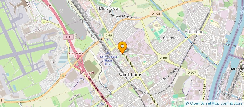 localisation de l'entreprise RM TRADING INVESTMENTS SAS  SAINT-LOUIS