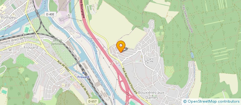 localisation de l'entreprise RM VISION BARDAGE  BOUXIERES-AUX-DAMES