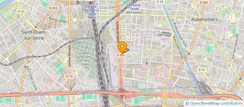 localisation de l'entreprise RM VTC à COURBEVOIE