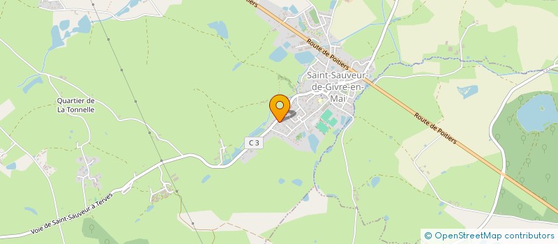 localisation de l'entreprise RM2B  BRESSUIRE