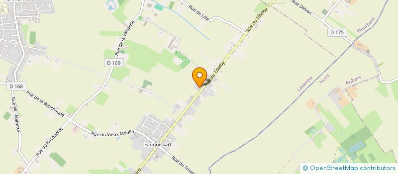 localisation de l'entreprise RM2C à LAVENTIE