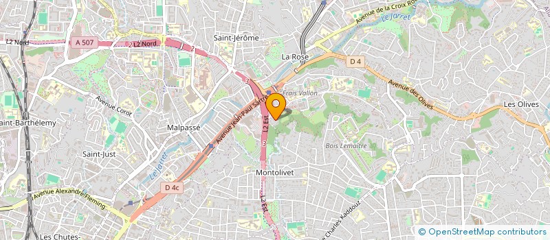 localisation de l'entreprise RM2L à MARSEILLE 13