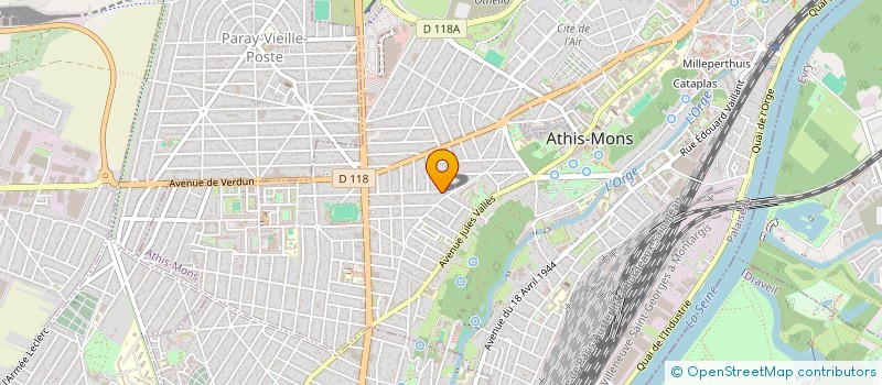 localisation de l'entreprise RM3 à ATHIS-MONS