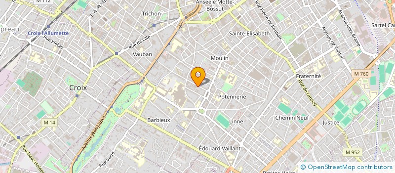 localisation de l'entreprise RM4GW à ROUBAIX
