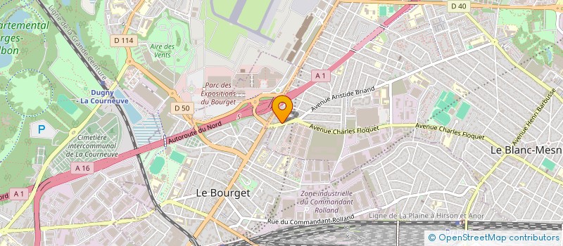 localisation de l'entreprise RMA à LE BLANC-MESNIL
