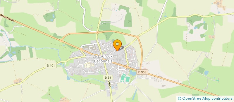 localisation de l'entreprise RMA  VAL D'ERDRE-AUXENCE