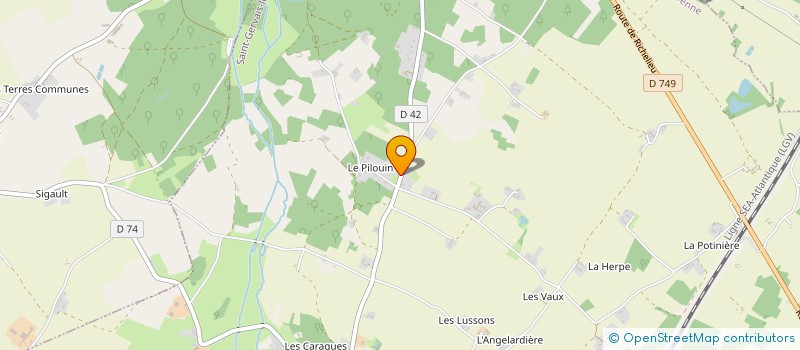 localisation de l'entreprise RMA  SAINT-GERVAIS-LES-TROIS-CLO