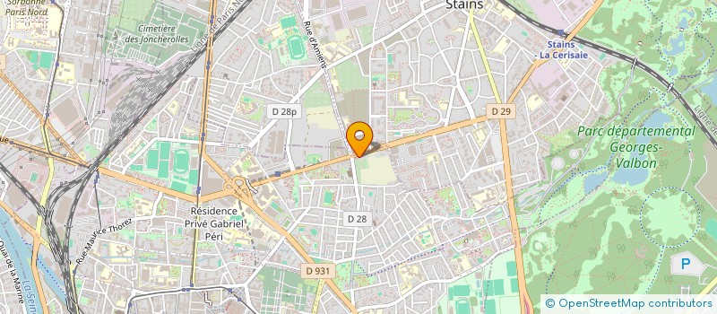 localisation de l'entreprise RMA BAT à SAINT-DENIS