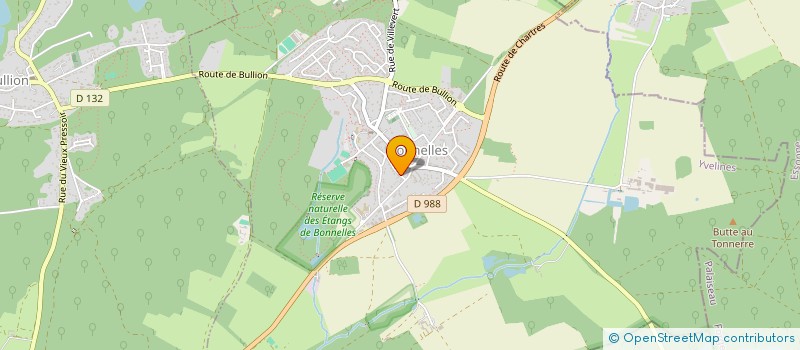 localisation de l'entreprise RMACX à BONNELLES