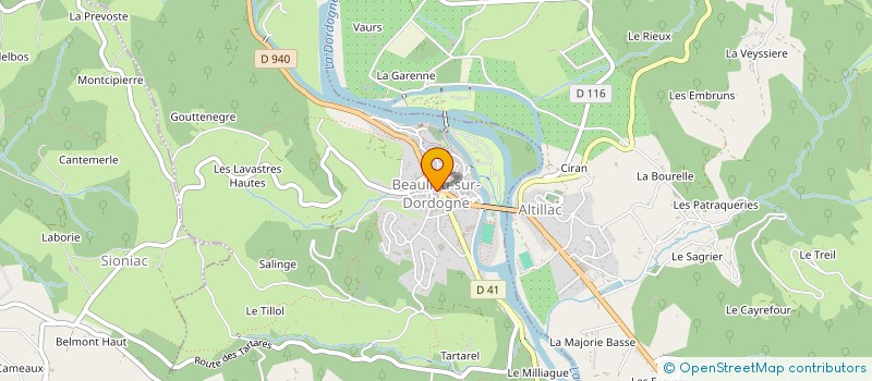 localisation de l'entreprise RMAE à BEAULIEU-SUR-DORDOGNE