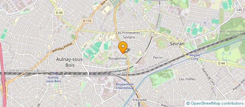 localisation de l'entreprise RMAK TRANSPORT à SEVRAN