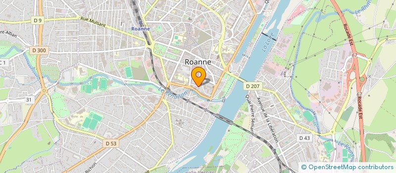 localisation de l'entreprise RMARKET à ROANNE