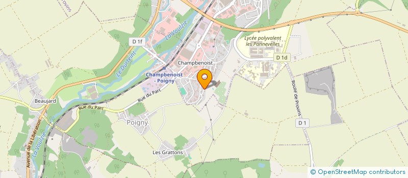 localisation de l'entreprise RMB à PROVINS